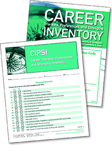 CIPSI: Career Interests, Preferences, and Strengths Inventory Online - 25 Users + 25 Print Inventory Booklets